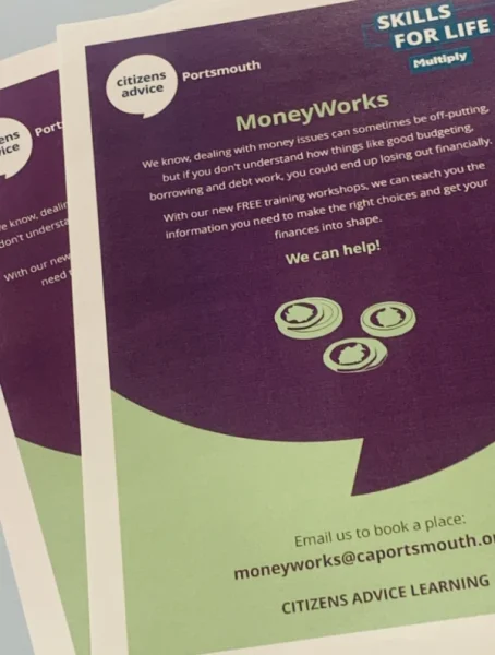 Free Money Management Training from Citizens Advice Portsmouth