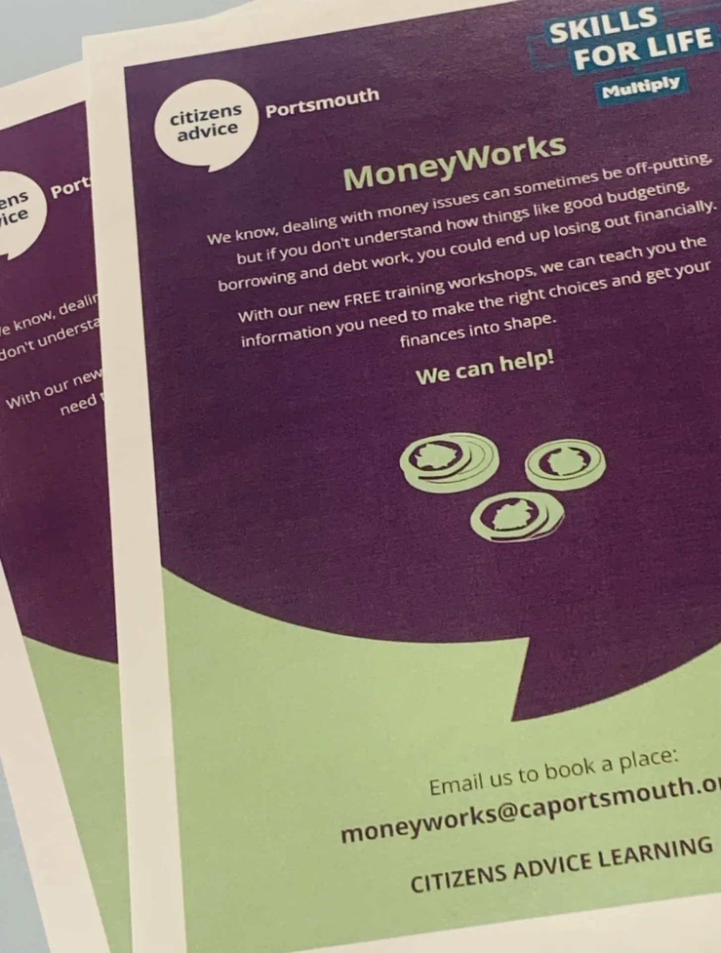 Free Money Management Training from Citizens Advice Portsmouth